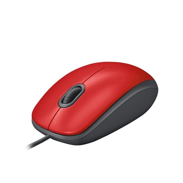 Mouse Logitech M110 Silent Red 3