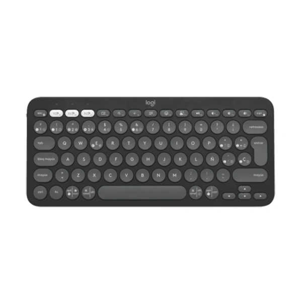 Teclado Logitech Pebble Keys 2 K380s Graphite Wireless (Es)