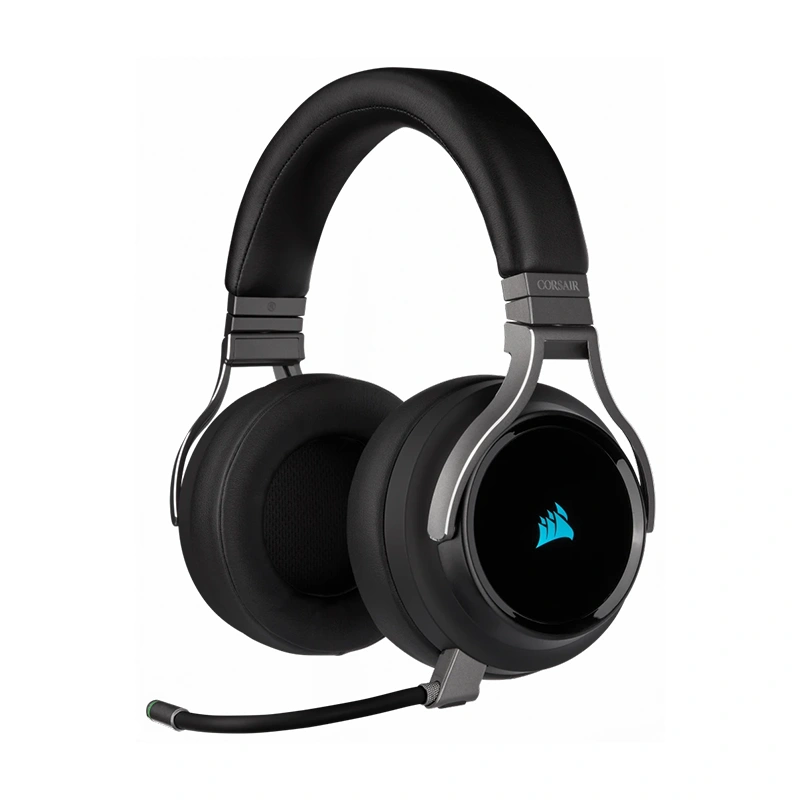 Audífono Corsair Virtuoso RGB Black Wireless