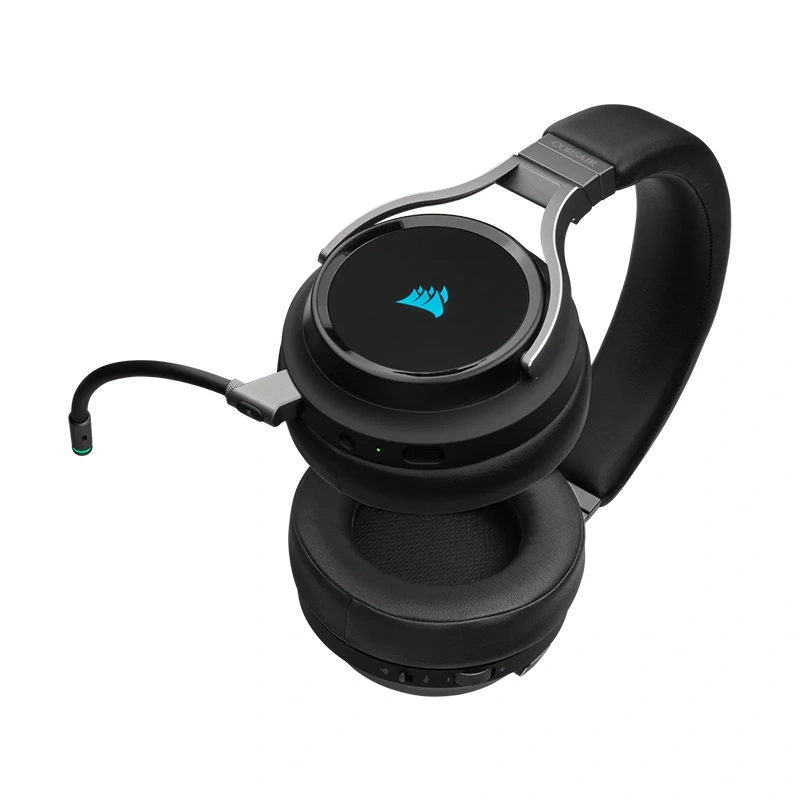 Audifono Corsair Virtuoso RGB Black Wireless 4