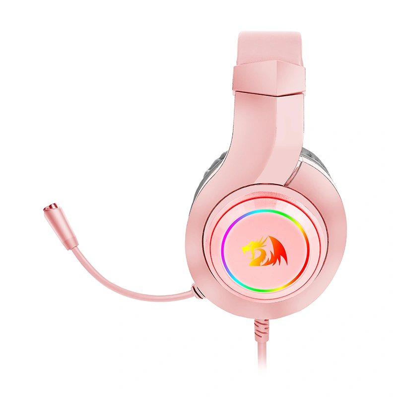 Audifono Redragon H260 Hylas Pink RGB 2