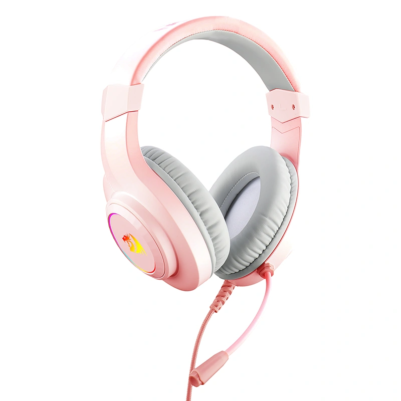 Audifono Redragon H260 Hylas Pink RGB 3