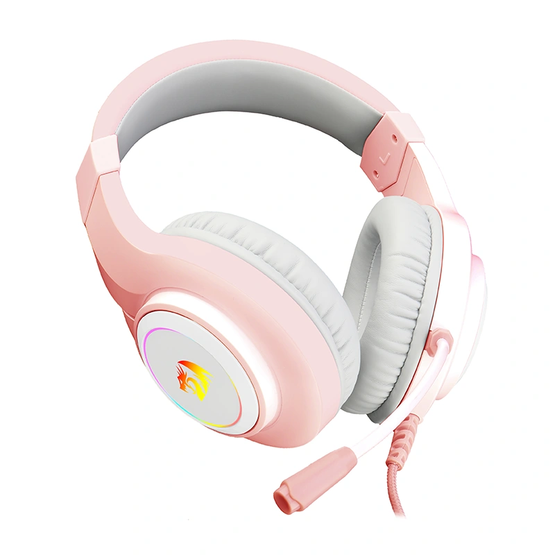 Audifono Redragon H260 Hylas Pink RGB 5