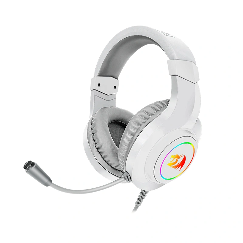 Audífono Redragon H260 Hylas White RGB