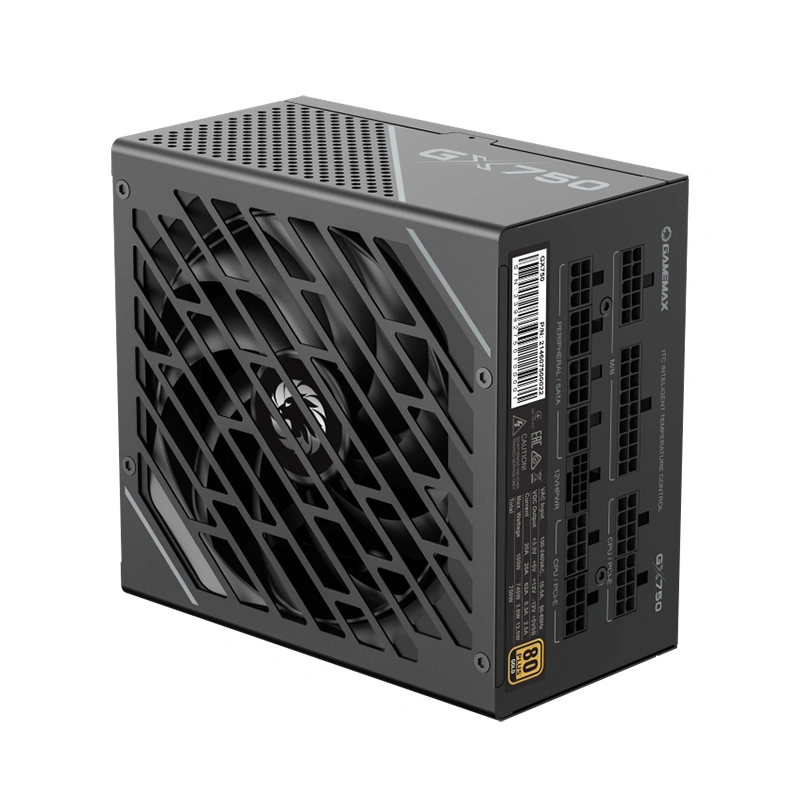 Fuente de Poder Gamemax GX-750 Pro Black Rampage Series ATX 3.0 (750W)