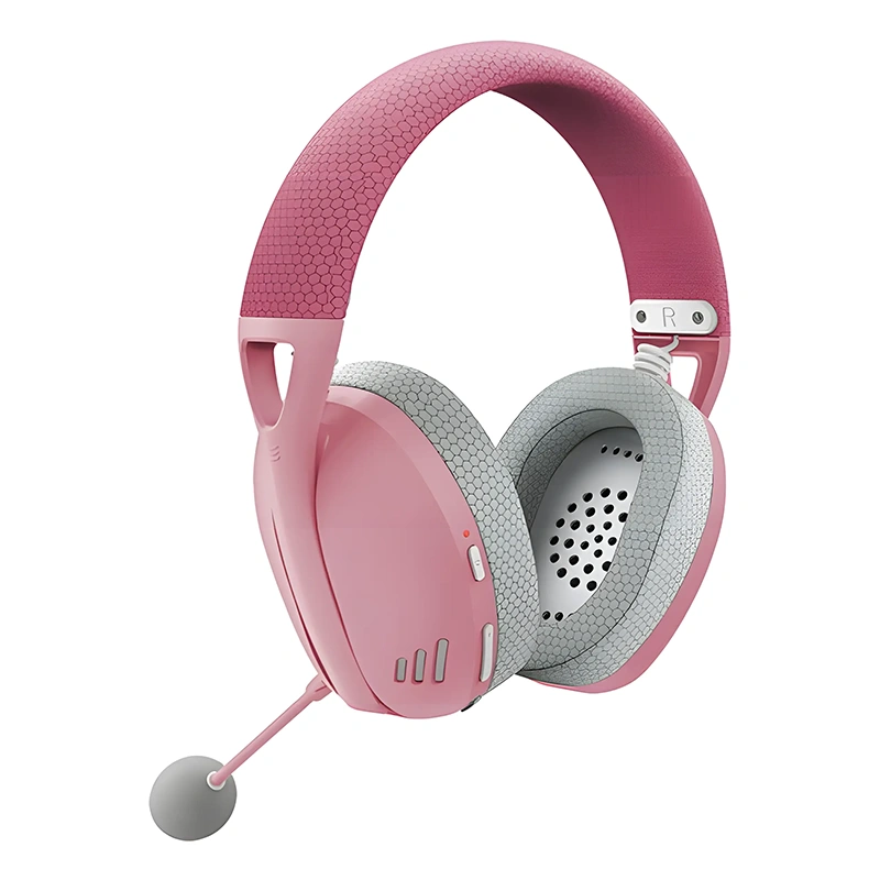 Audifono Redragon IRE Pro H848PK Pink Wireless 3