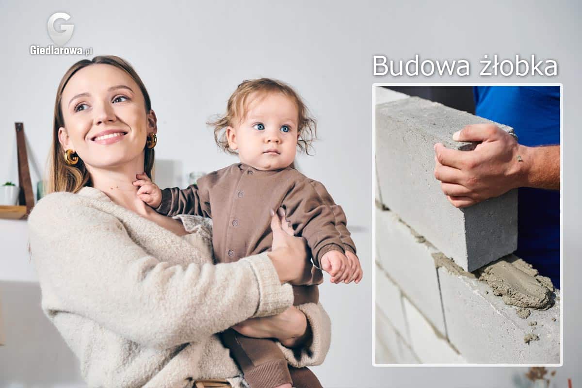 Budowa żłobka w miejscowości Giedlarowa