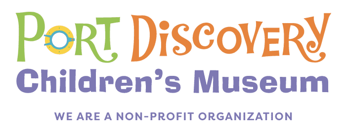 Port discovery children's museum logo.