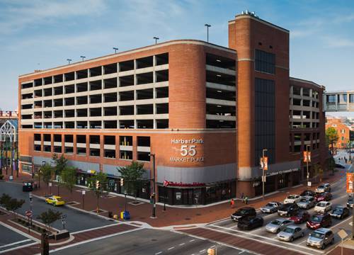 The building where the hotel is located.