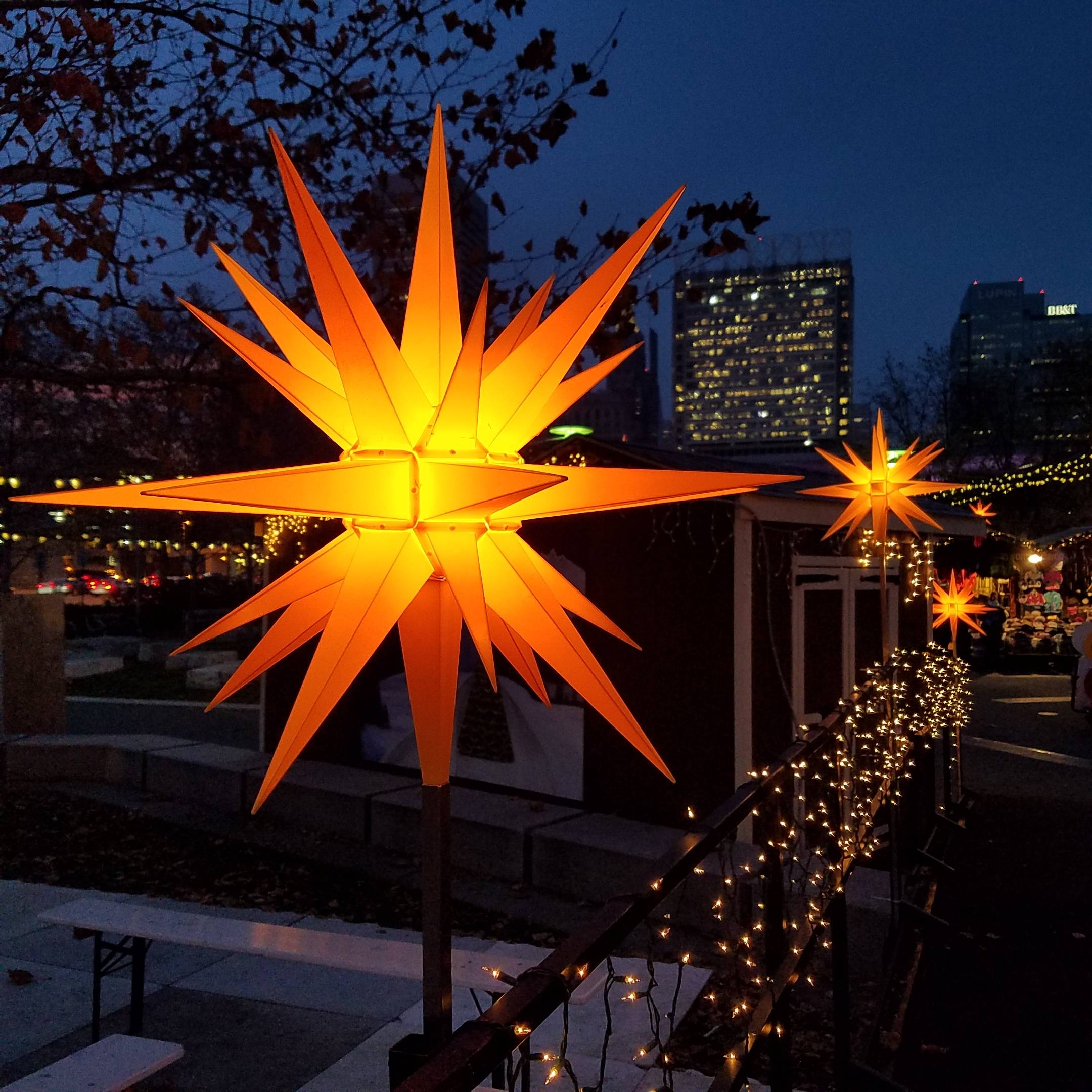 Baltimore Christmas Village Lights