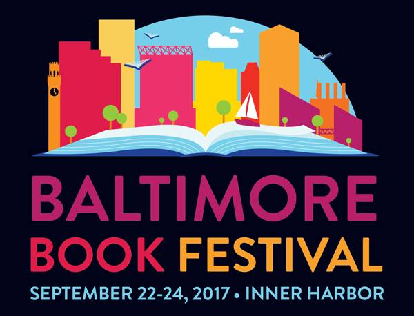 Baltimore book festival logo.