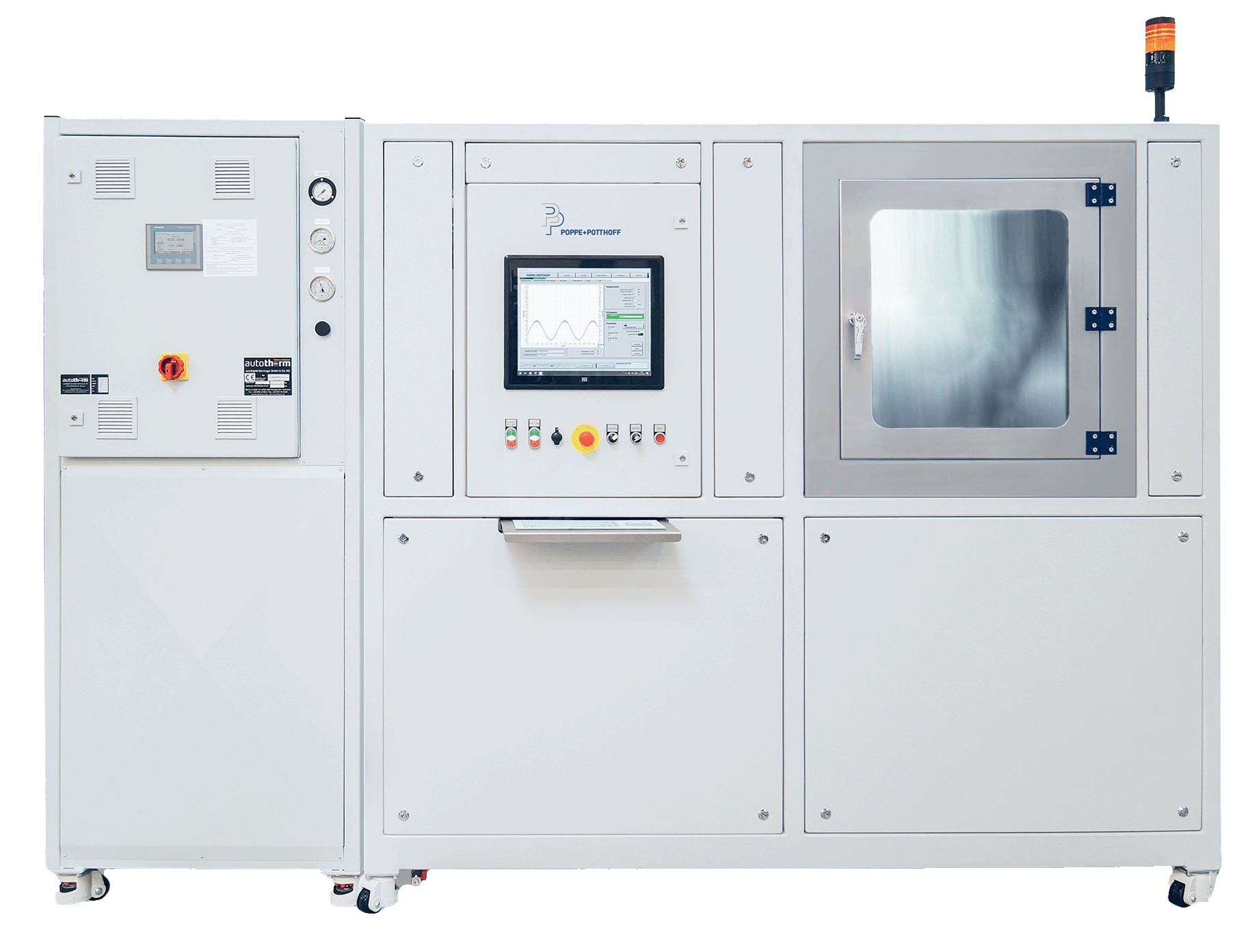 Pressure pulsation rig for cold and cooling plates