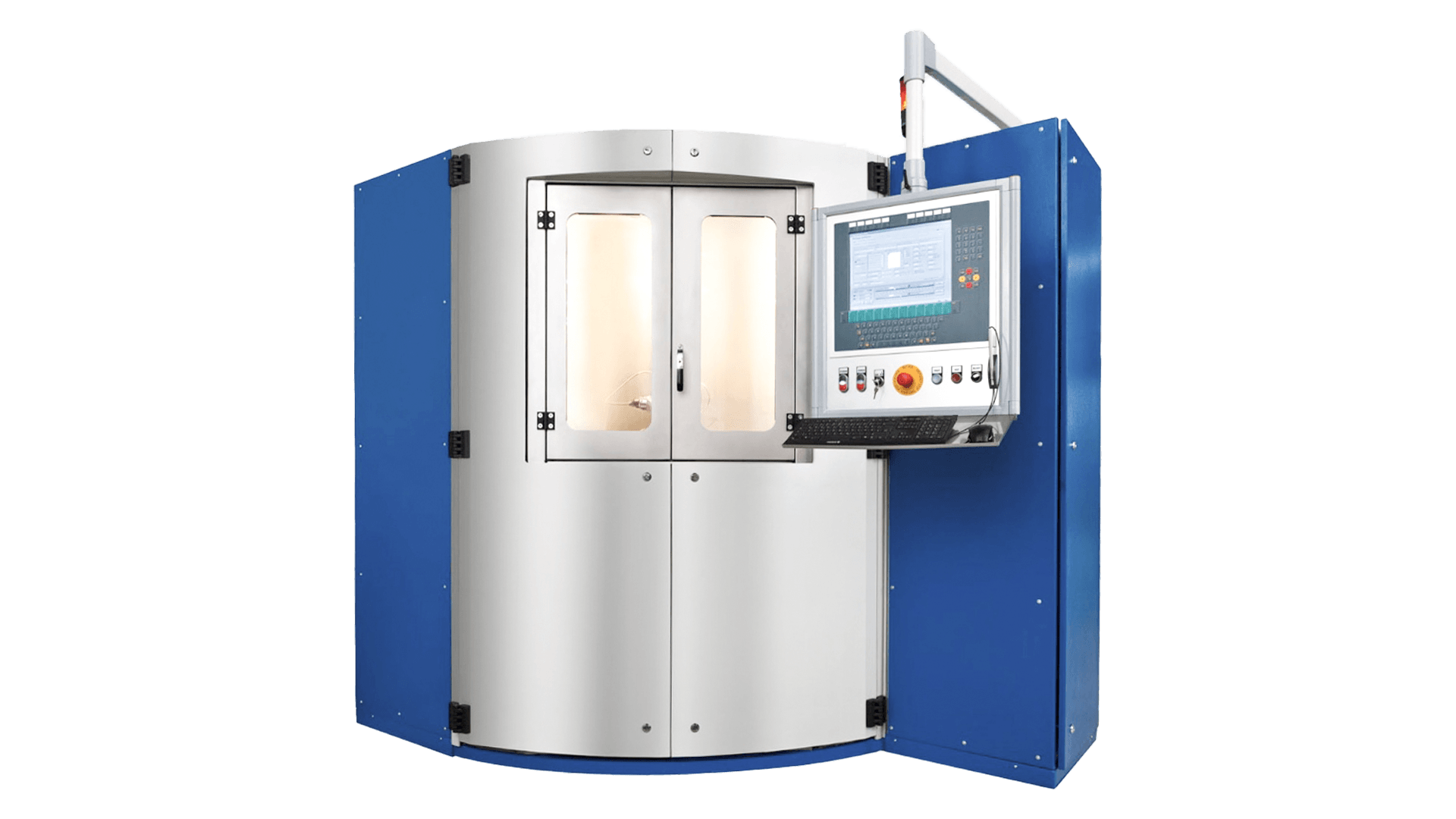 grand banc d'essai de pulsation de pression avec PC opérateur de Poppe + Potthoff Maschinenbau