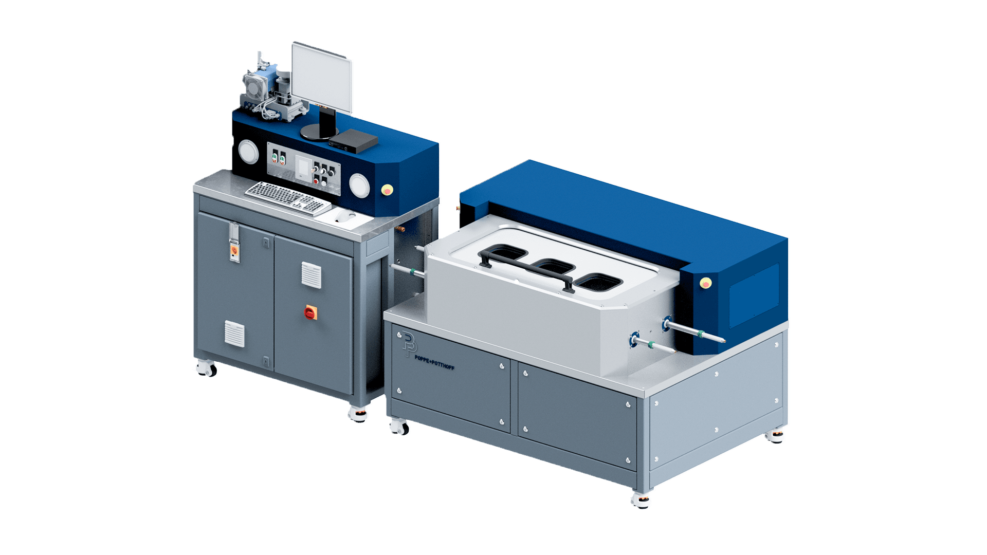 1050 bar gas helium, nitrogen and hydrogen leak test stand with stainless steel security chamber 