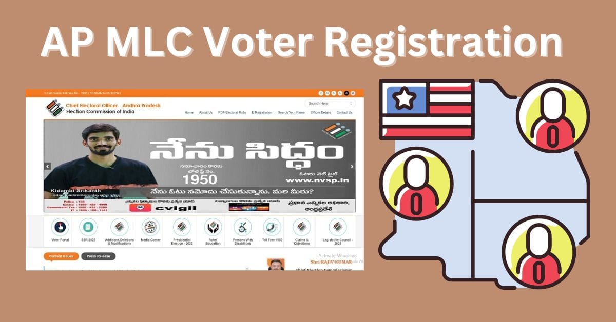 AP MLC Voter Registration 2023, Online Form at ceoandhra.nic.in